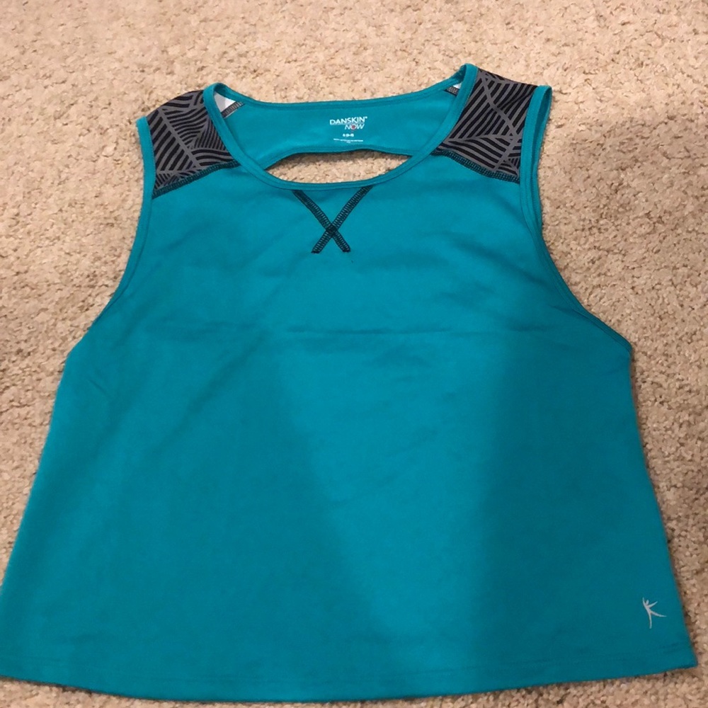 DANSKIN workout cropped tank
